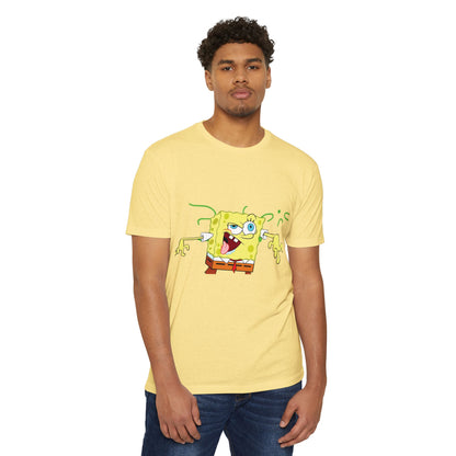Sponge Cartoon Funny Face T-Shirt
