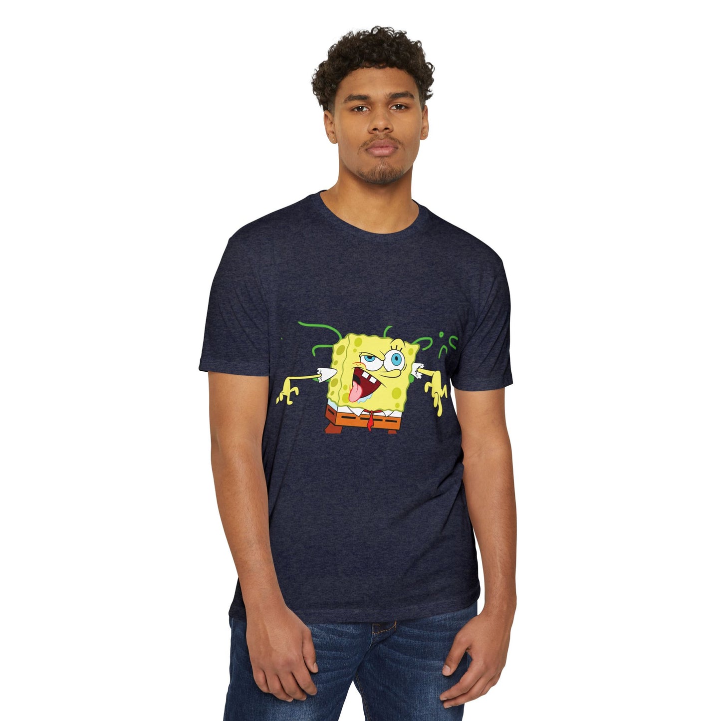 Sponge Cartoon Funny Face T-Shirt