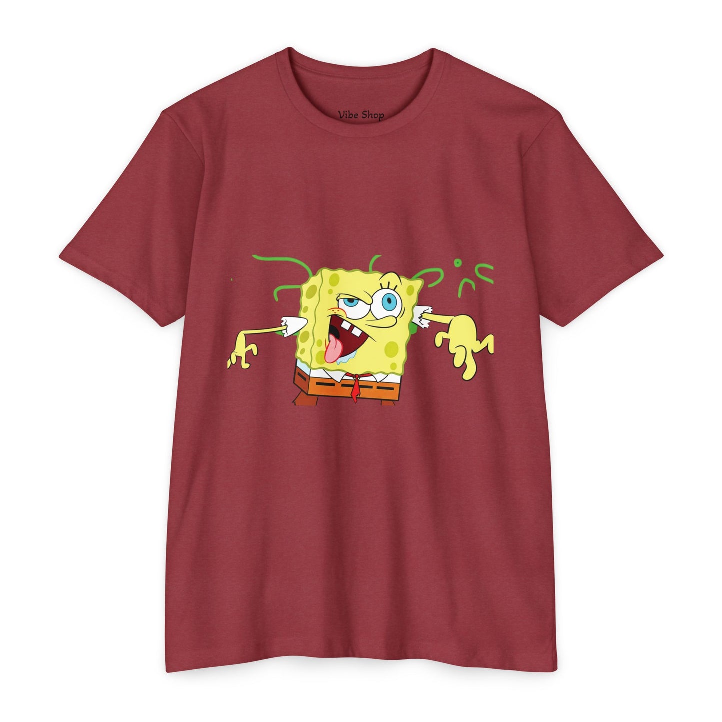 Sponge Cartoon Funny Face T-Shirt