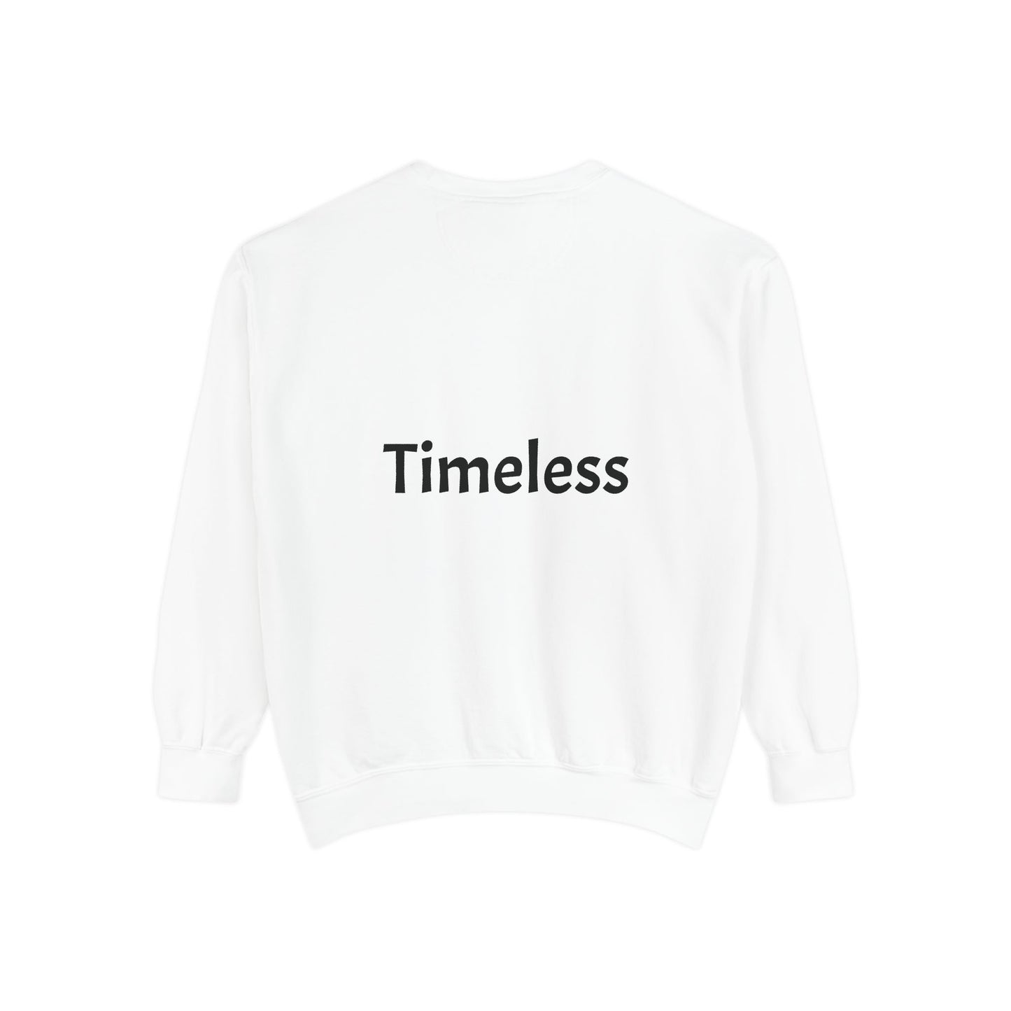 Discipline Statue Sweatshirt — 'Timeless' Graphic Crewneck