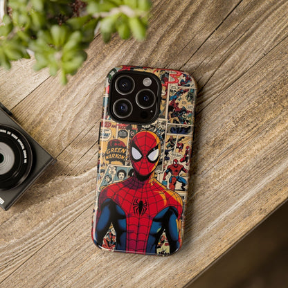 Vintage Comic Spider-Man Phone Case | Tough Case