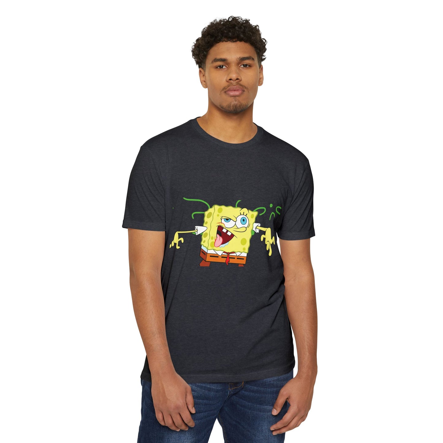 Sponge Cartoon Funny Face T-Shirt