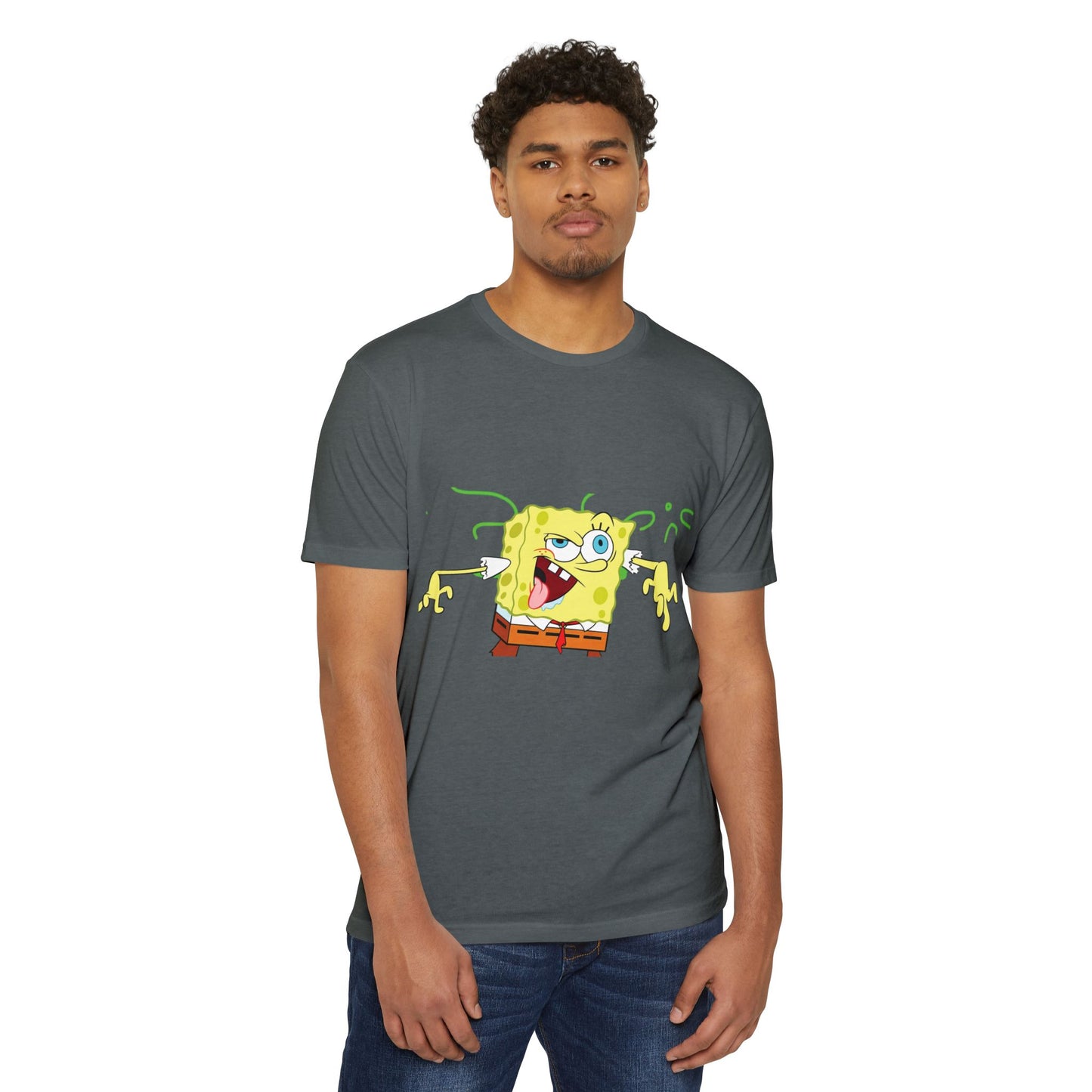 Sponge Cartoon Funny Face T-Shirt