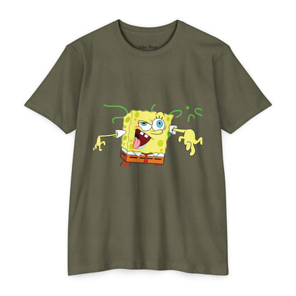 Sponge Cartoon Funny Face T-Shirt