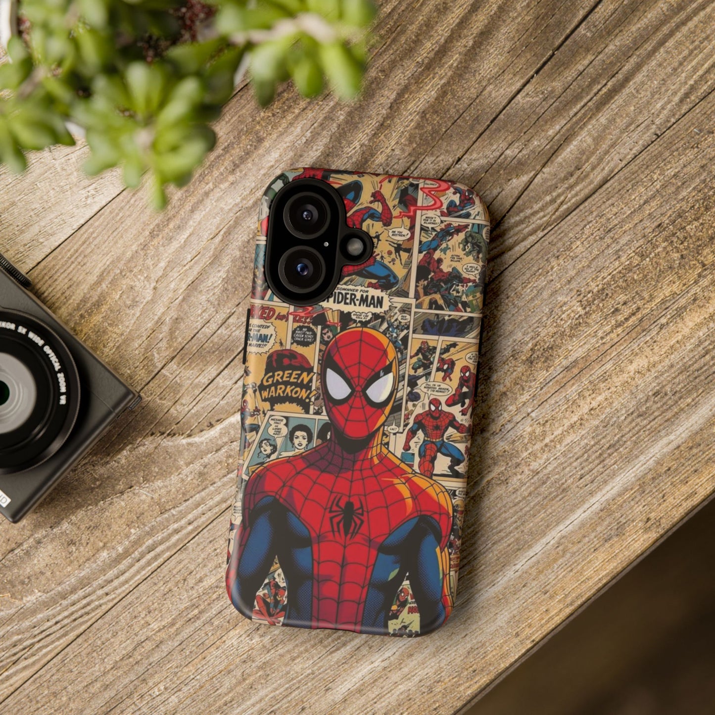 Vintage Comic Spider-Man Phone Case | Tough Case