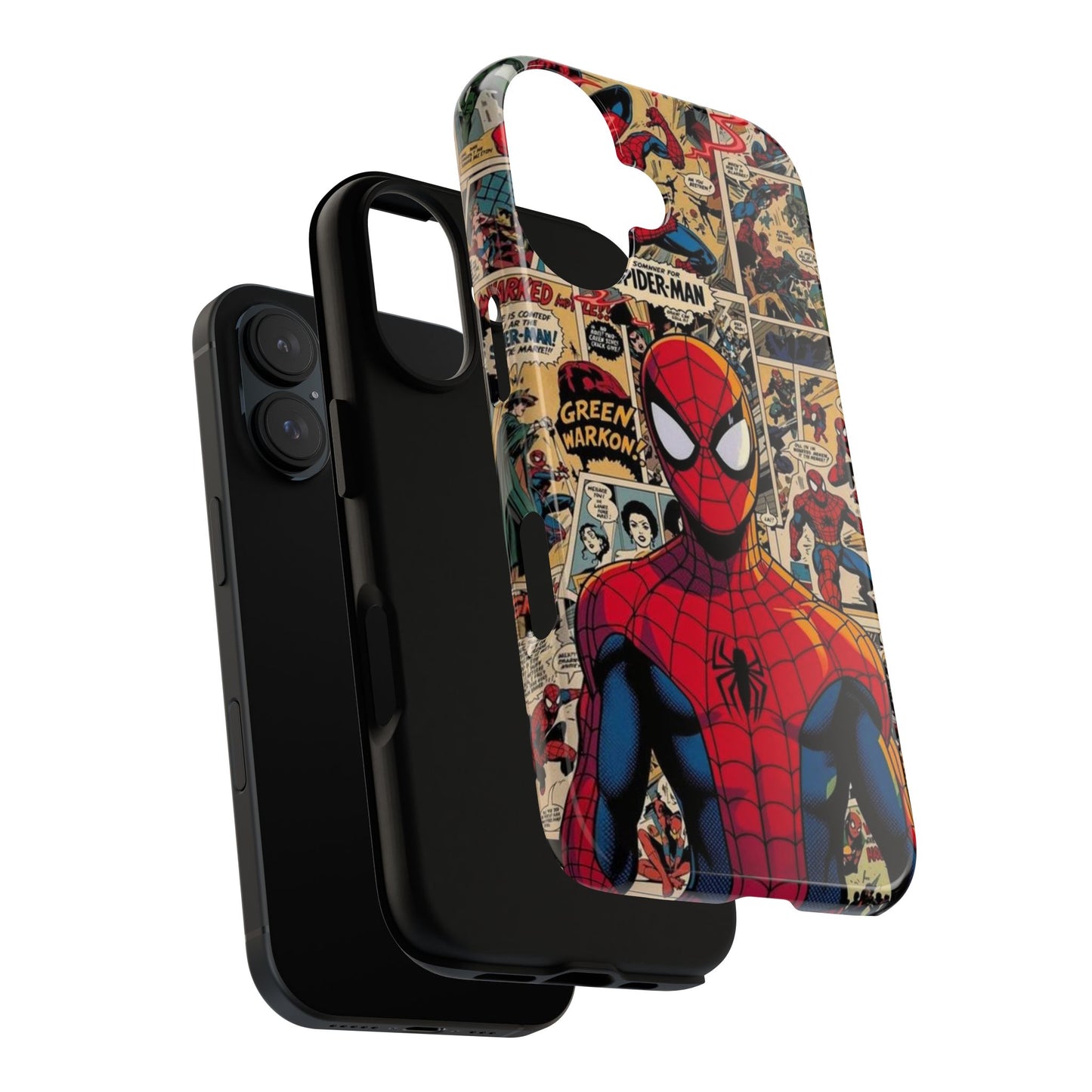 Vintage Comic Spider-Man Phone Case | Tough Case