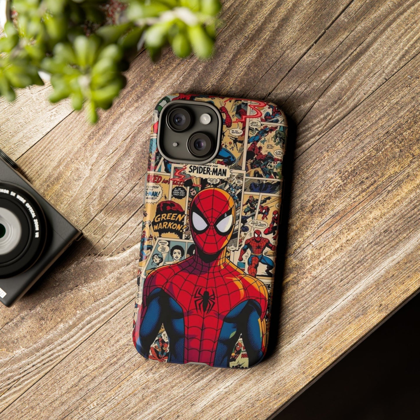 Vintage Comic Spider-Man Phone Case | Tough Case