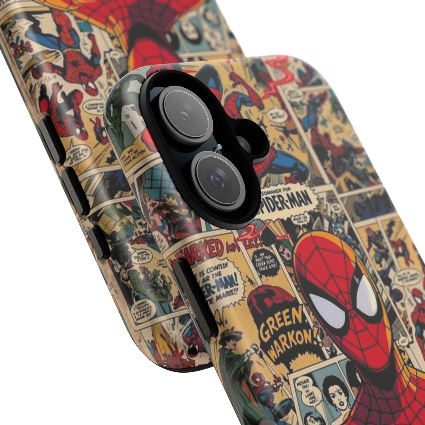 Vintage Comic Spider-Man Phone Case | Tough Case
