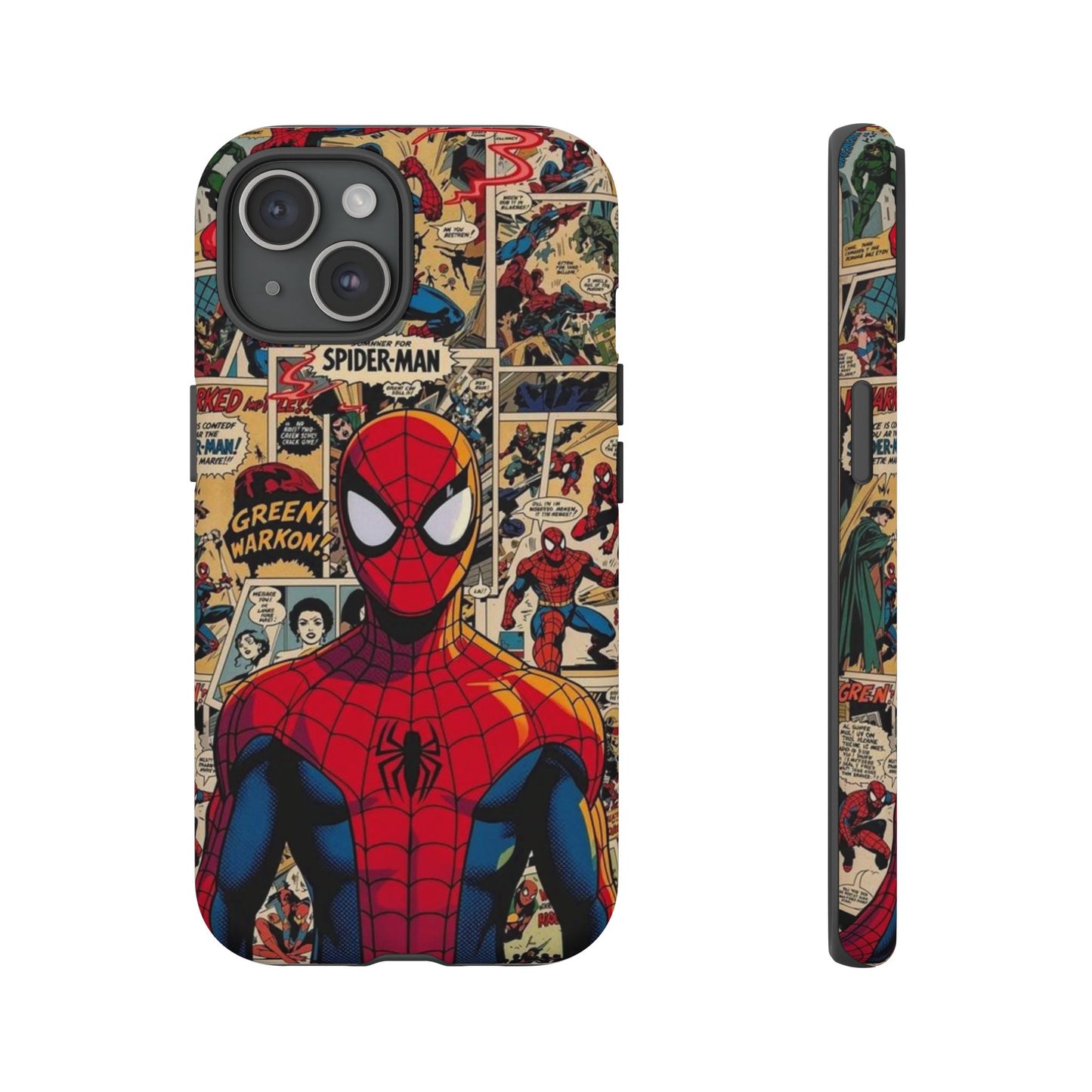 Vintage Comic Spider-Man Phone Case | Tough Case