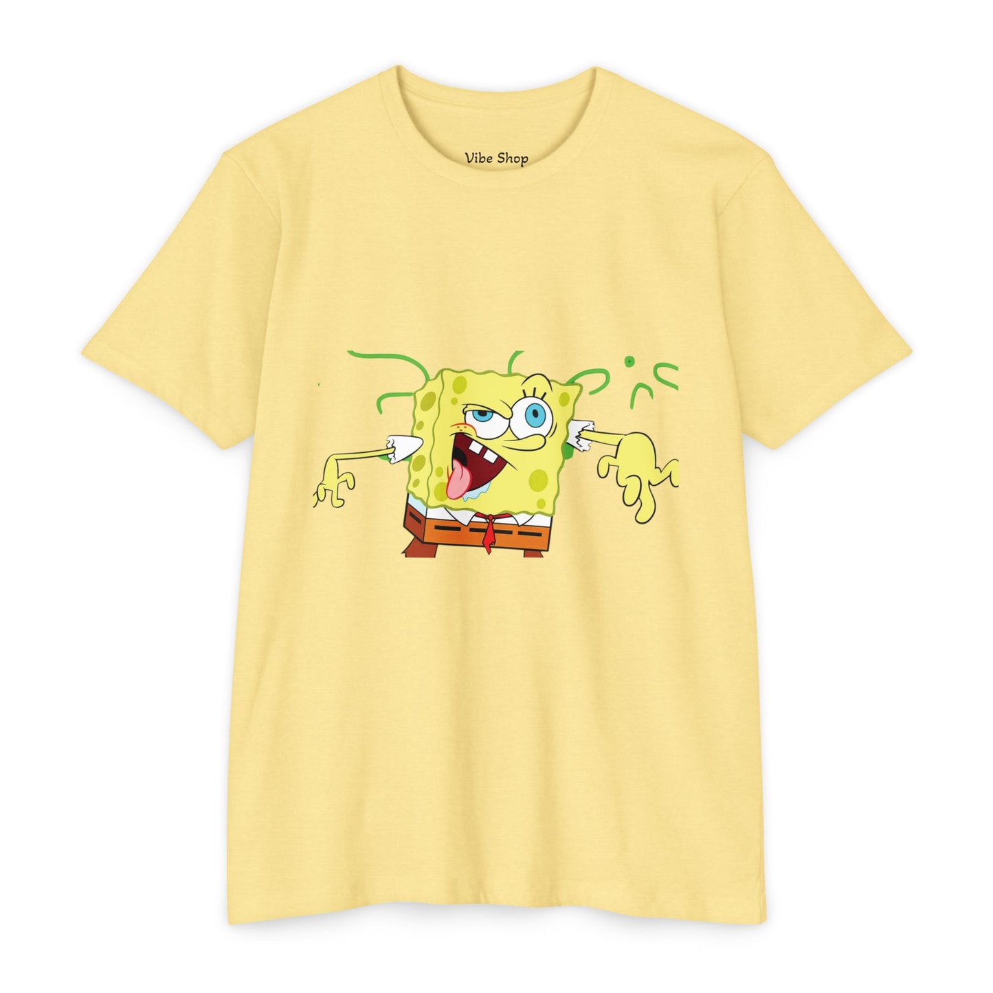 Sponge Cartoon Funny Face T-Shirt