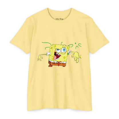 Sponge Cartoon Funny Face T-Shirt