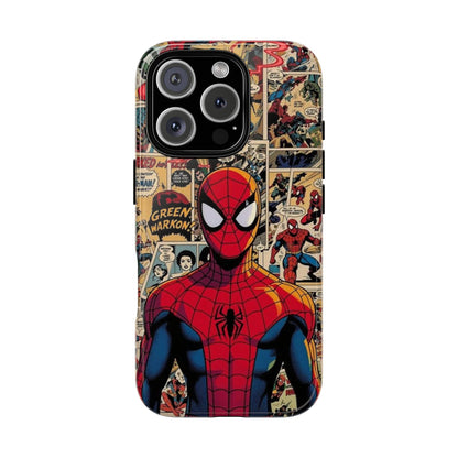 Vintage Comic Spider-Man Phone Case | Tough Case