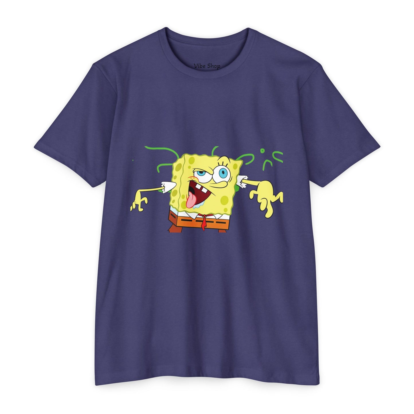 Sponge Cartoon Funny Face T-Shirt